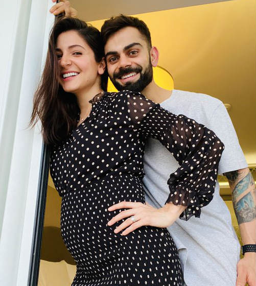 Virat Kohli And Anushka sharma shared this pic in 2021